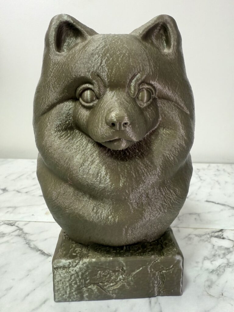 Pomeranian Bust