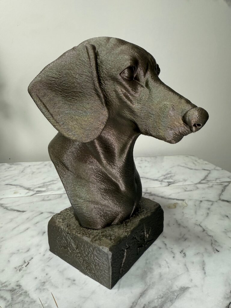 Dachshund (Smooth) Bust